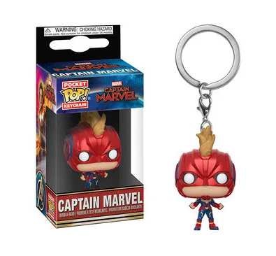 

2019 Hot Pop Keychains Marvel Captain America Iron Man Key Ring Zinc Alloy Car Key Chain Groot Key Fob Bag Pendant Jewelry