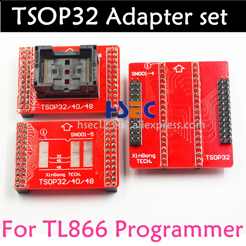 Базовый адаптер TSOP32 для minipro TL866CS TL866A и Xgecu TL866ii plus tl866 Универсальный USB