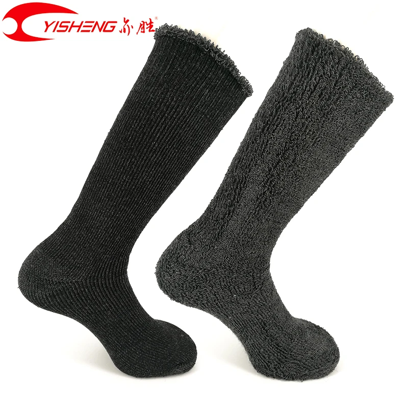 

YISHENG Merino Wool Socks for Working in Winter Super Thick and Keep Warm High Quality