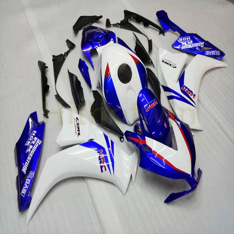B ABS обтекатель для HONDA CBR1000RR 2012 2013 мотоциклетные панели литья под давлением красный синий белый M2 - Цвет: B