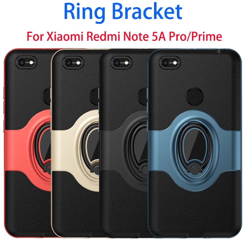 RNX для Xiaomi Redmi Note 5A (4 ГБ) Дело палец кольцо автомобильный держатель Магнитный