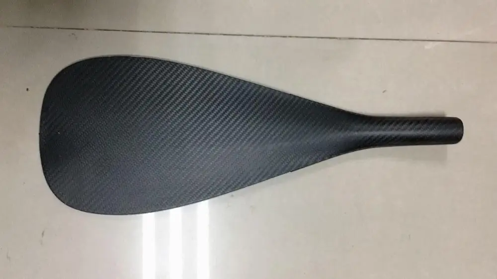 Deluxe full carbon paddle blade - Color: full carbon blade