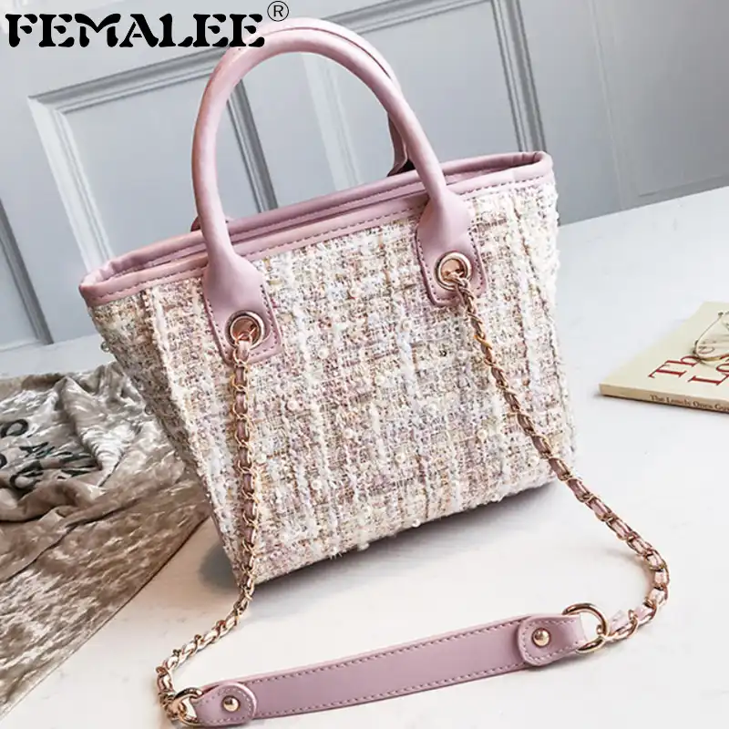 tweed handbags