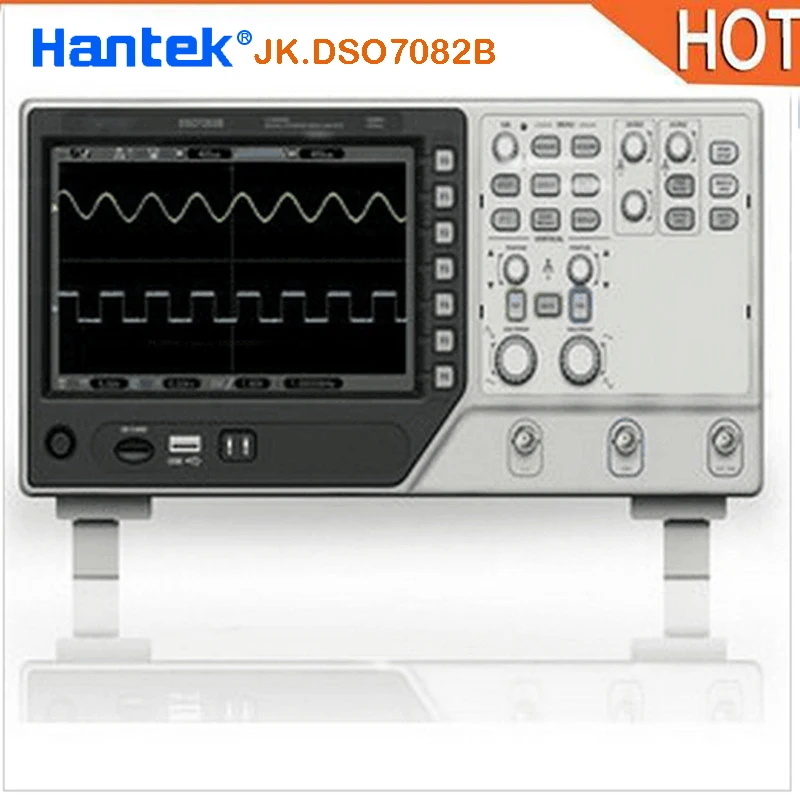 

Hantek DSO7082B Digital DSO7082B 2Channels 60-99MHz Portable Portatil PC 2GSa/s Sample Rate Oscilloscopes