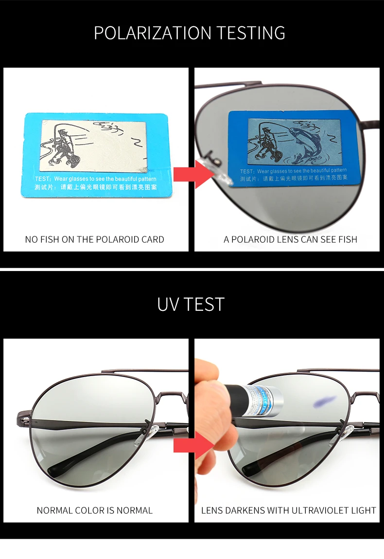 pilot фотохромные солнцезащитные очки Хамелеон поляризационные солнцезащитные очки wo мужские на весь день Меняющие цвет для снега светильник UV400