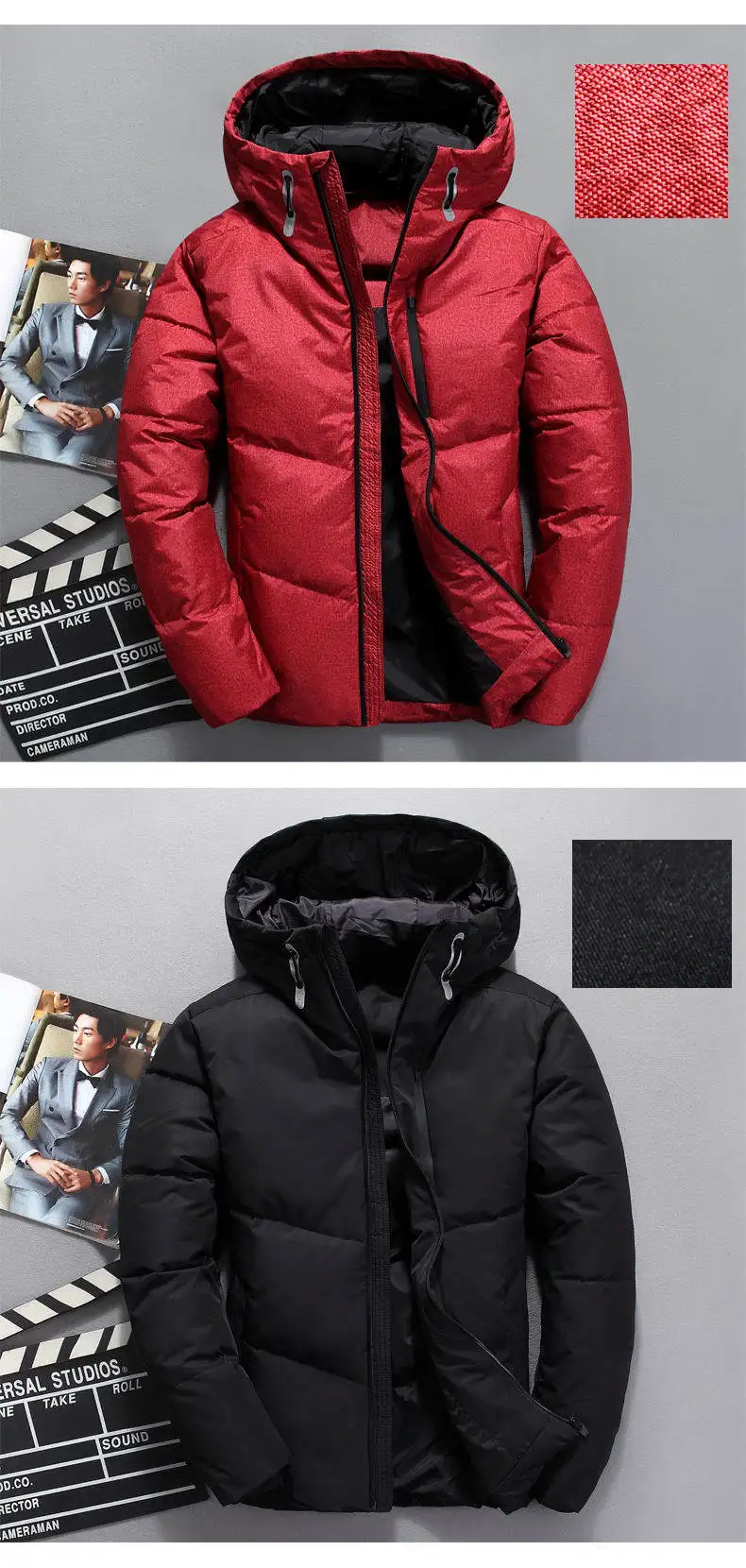 2018 New Brand White Duck Down Jacket Men Autumn Winter Warm Coat Men's Ultralight Duck Down Jacket Male Windproof Parka (4)