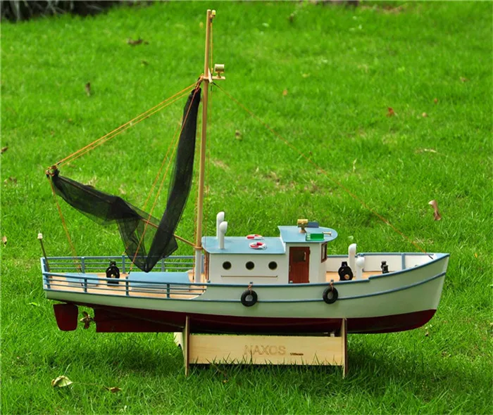 1/25 Scale 7-Tonnage Korean Fishing Boat Wood Model Kit DECAL Fish Ship Kits FRP 