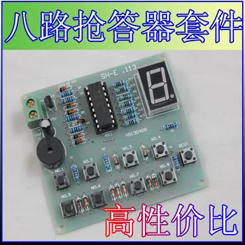 

CD4511 8-Channel Digital Display Responder Kit 8 Way Skill Competition Training DIY Parts
