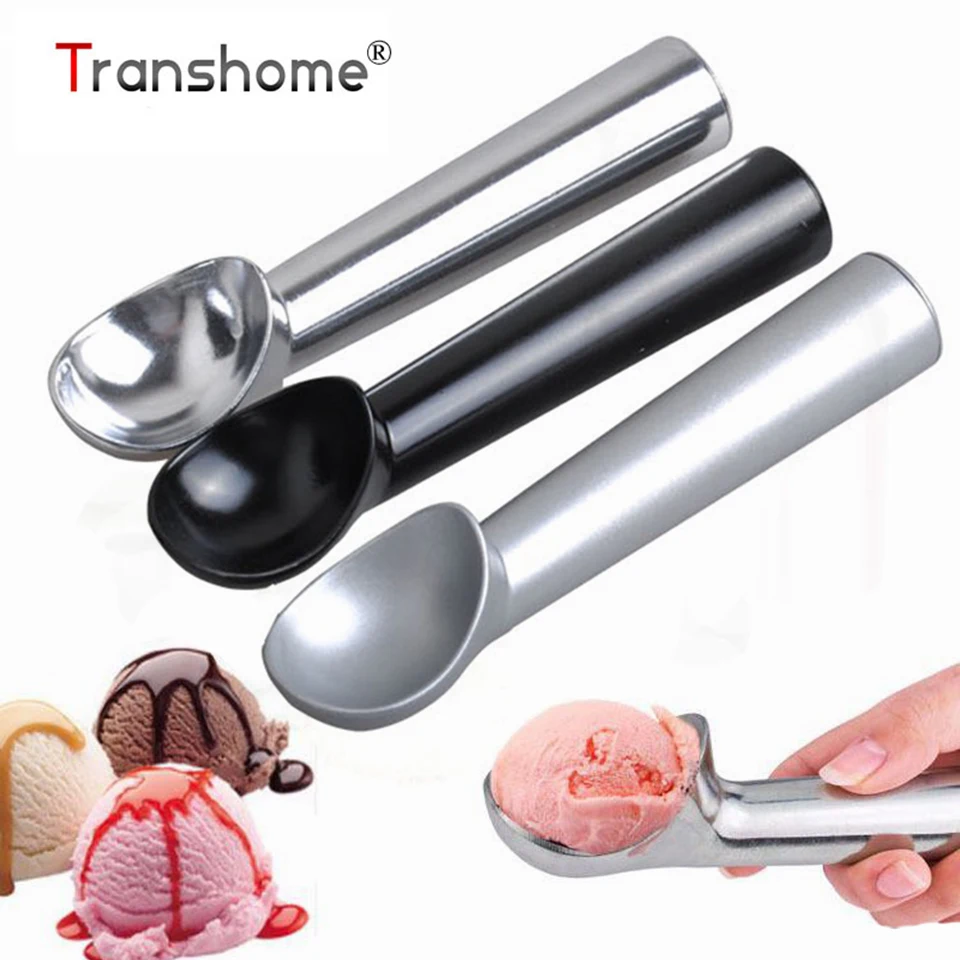 

Transhome Ice Cream Spoon Aluminum Alloy Non Stick Ice Cream Ball MakerHard Ice Cream Scoop Ice Cream Tools Kitchen Gadgets 2019