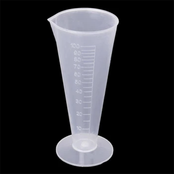

HOT-100ml laboratory kitchen plastic measuring cup measuring cup