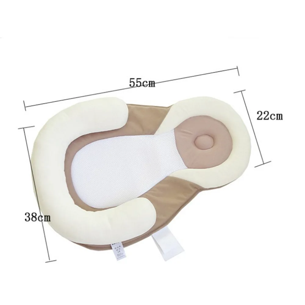 Детские стереотипы Подушка для новорожденного младенца анти-опрокидывающийся Матрас Подушка для 0-12 месяцев детский спальный позиционирующий коврик хлопковая подушка