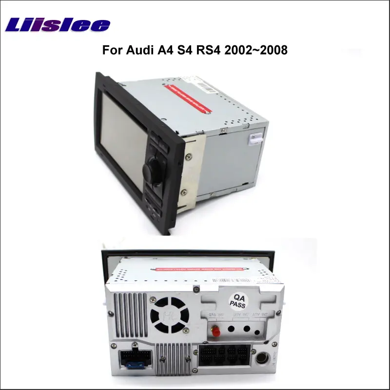 Clearance Liislee Car Android Multimedia For Audi A4 S4 RS4 2002~2008 Stereo Radio Video Audio CD DVD Player GPS Map NAV Navigation System 5