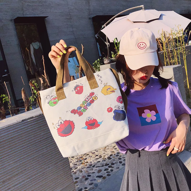 

2019 Bags For Women Handbag Designer Original Lazy Style Personality Ugly Cute Messenger Funny Canvas Bag Cute Creative