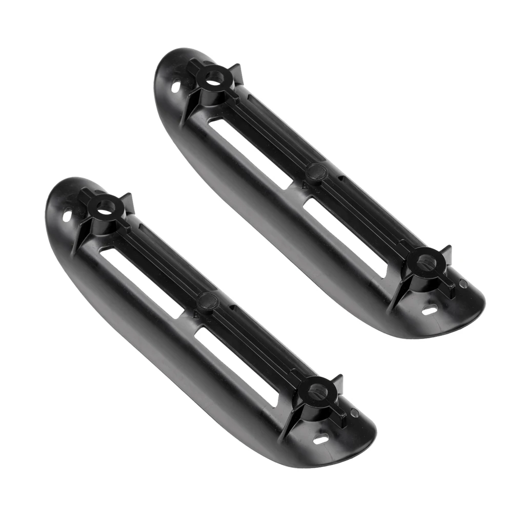 

1 Pair Durable 1'' Standard Paddle Rod Holder Clip Mount Lightweight for Kayak Canoe Marine Boat Fishing