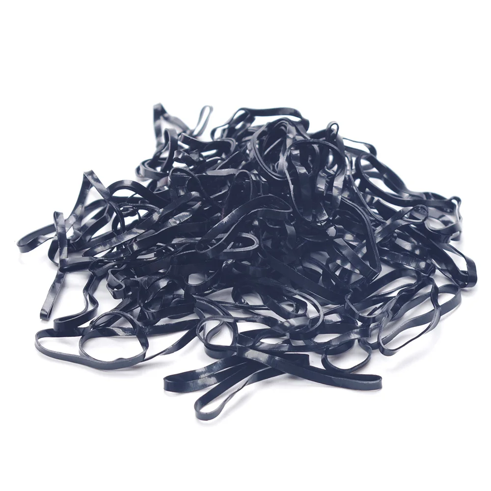 

300pcs/pack Rubber Rope Ponytail Holder Elastic Hair Bands Ties Braids Plaits hair clip headband Hair Accessories