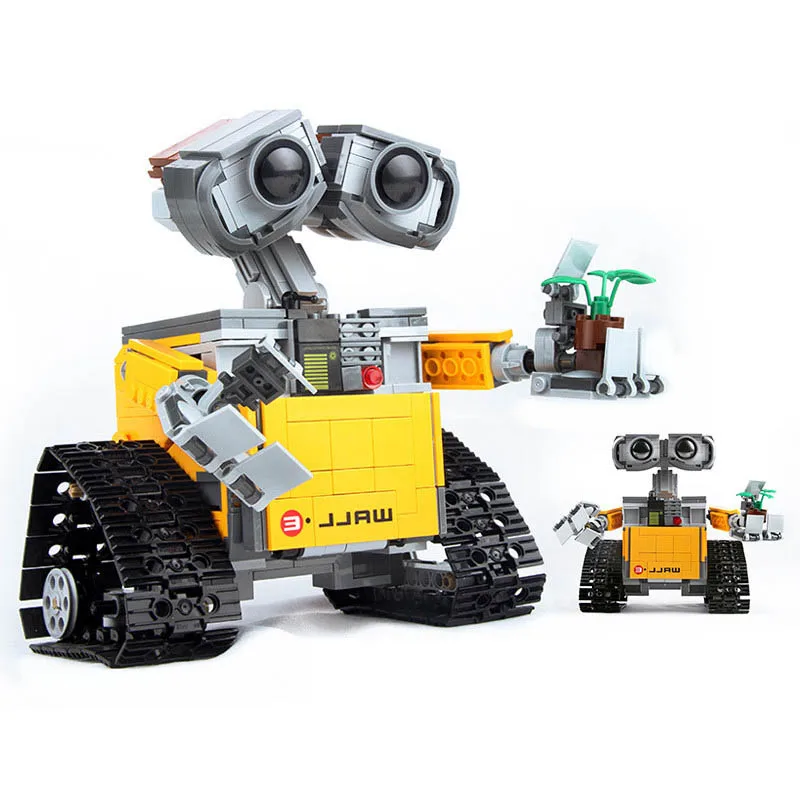 687 Pcs Legoings Ideas Wall E Building Blocks Robot Model Kit Bricks New Construction Toys Pieces Accessories 687 Pcs Legoings Ideas Wall E Building Blocks Robot Model Kit Bricks New Construction Toys Pieces Accessories