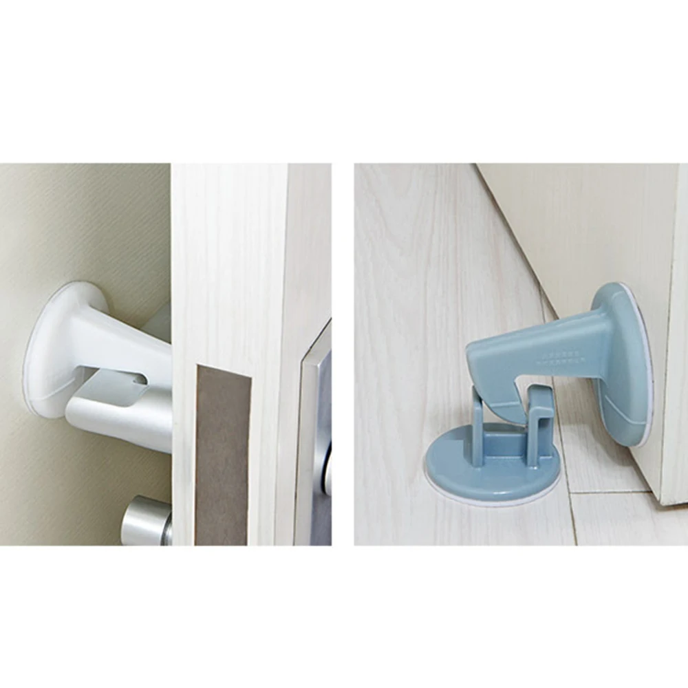 New Door Handle Crash Pad Set Creative Silicone with Hook Wall Cushion Pad Home Door Anti-Flip Protective Pad