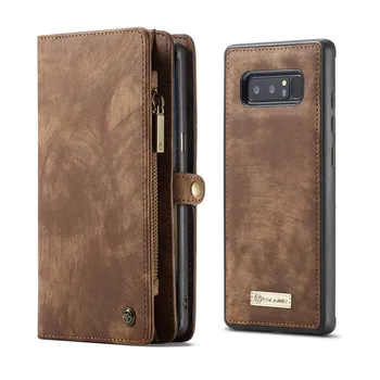 

Flip Wallet Case for Samsung Galaxy Note 8 S7 S7 Edge Luxury Magnetic Leather Cover Case Mobile Phone Bag with Card Slots