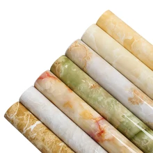 PVC Self-adhesive Wallpaper Anti-marble Wall Stickers Thick Waterproof Living Room Wallpaper Renovation of Furniture Wall Paper PVC Self-adhesive Wallpaper Anti-marble Wall Stickers Thick Waterproof Living Room Wallpaper Renovation of Furniture Wall Paper