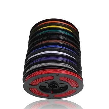 

30 meters UL 1007 24 AWG 10 colors Can choose Cable Tinned copper Wire DIY Electronic wire Outer diameter 1.4mm