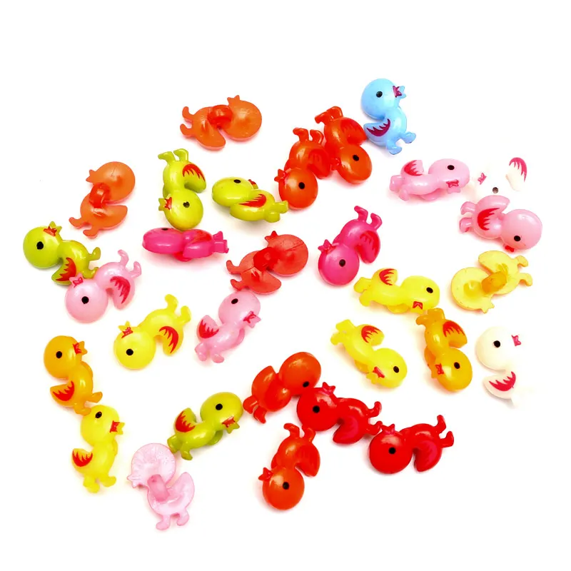 

LF 100Pcs Mixed Duck 18mm Acrylic Sewing Button For Clothes Scrapbooking Decorative Needlework Botone Handicraft DIY Accessories