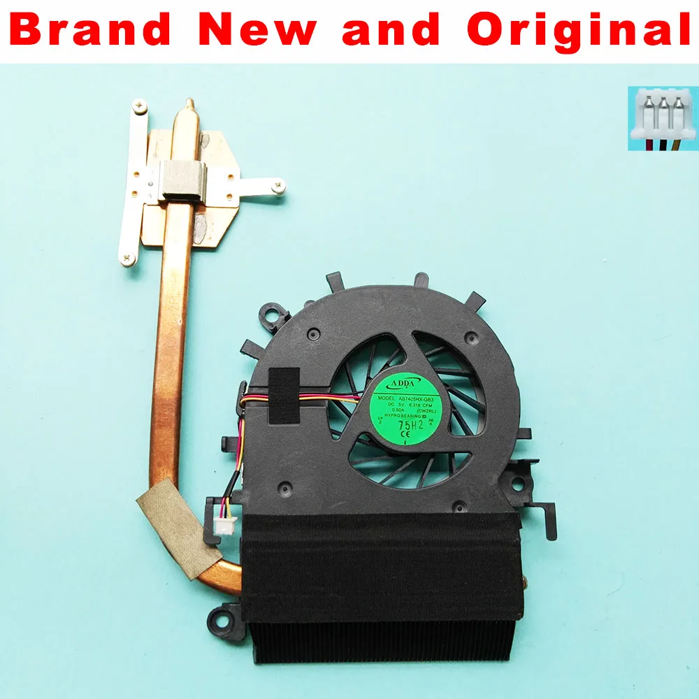 

New original heatsink cooling fan for Acer aspire 5349 5749 5349G cooler radiator MF75090V1-C030-G99 AB07405HX100300 CWZRL