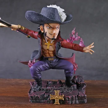 

Anime One Piece SD Dracule Mihawk GK Statue PVC Figure Collectible Model Toy Brinquedos