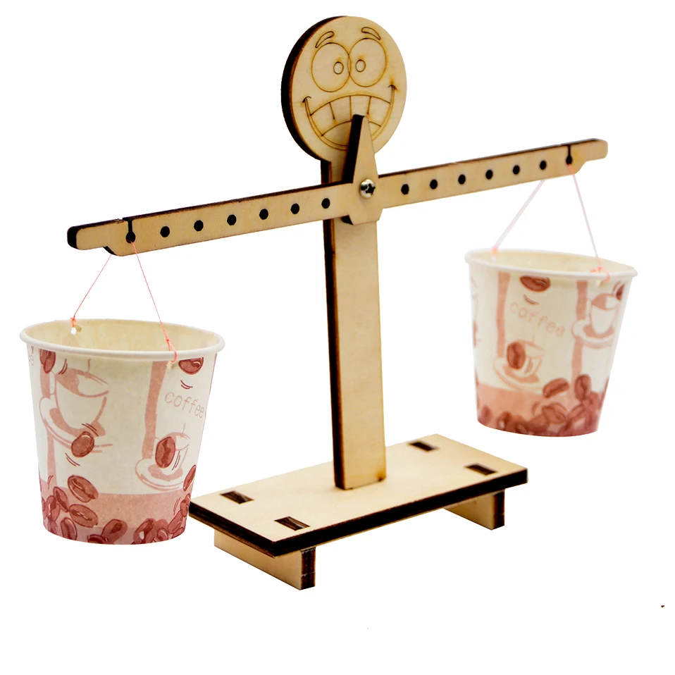 

DIY sicenenct kit Wooden balance science project kit for school student science experiment kits science kits for kids