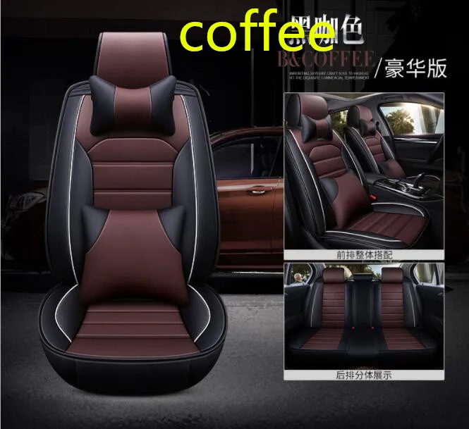 

2017New Luxury PU Leather Auto Universal Car Seat Covers Automobile seat cover for car peugeot 206 for car lada kalina in hot