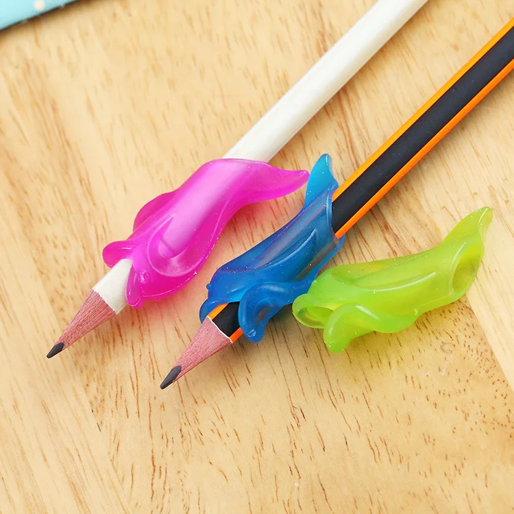 3 шт. силиконовые карандаши в виде дельфина|pencil hold|pen holdholding pencil |