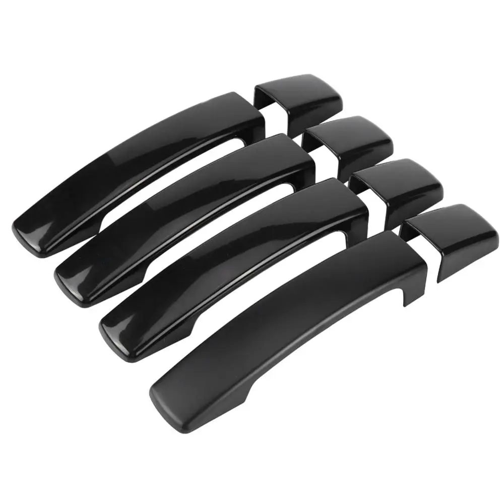

Gloss Black 4pcs Car Exterior Door Handle Cover rusting corrosion resistance Fit for Range Rover Sport Discovery 3 Freelander 2