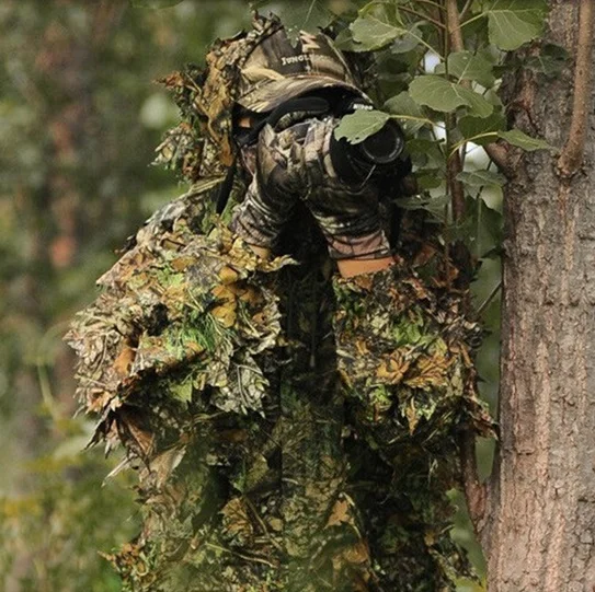 

NEW ARRIVAL CS 3D Tactical Yowie sniper Camouflage Clothing ,Bionic ghillie suit ,Camouflage Hunting clothes
