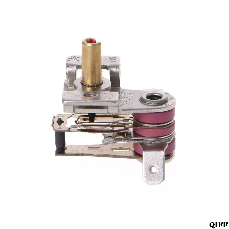 

AC 250V 16A Adjustable 90 Celsius Temperature Switch Bimetallic Heating Thermostat KDT-200 High Quality MAY28