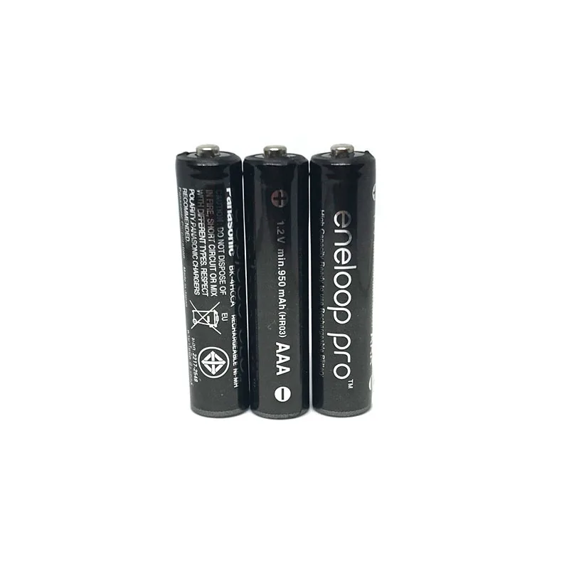 Panasonic Pro 950mAh AAA батарея для игрушка-фонарик для камеры с предзарядкой высокой емкости аккумуляторные батареи