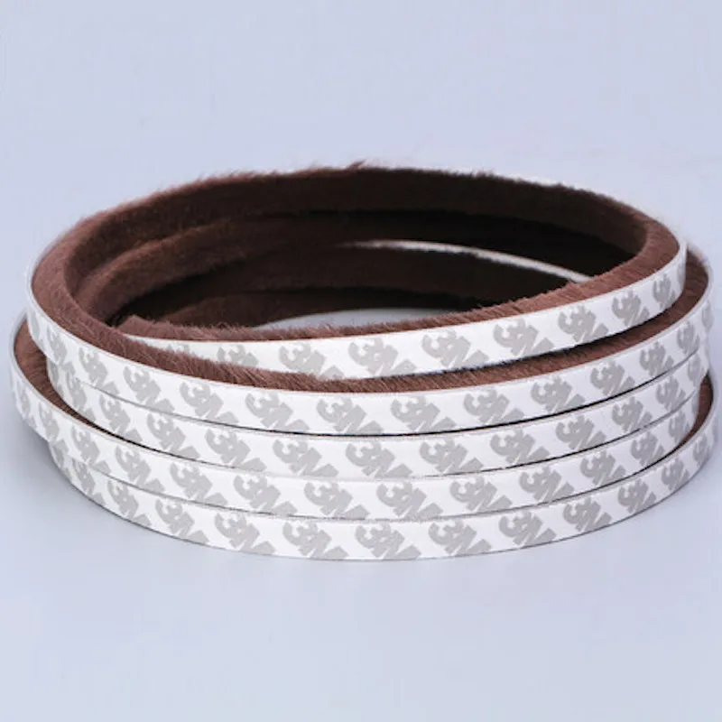 gasket 5MTS 9x15mm HD sealing pile fin brown sliding sash patio door