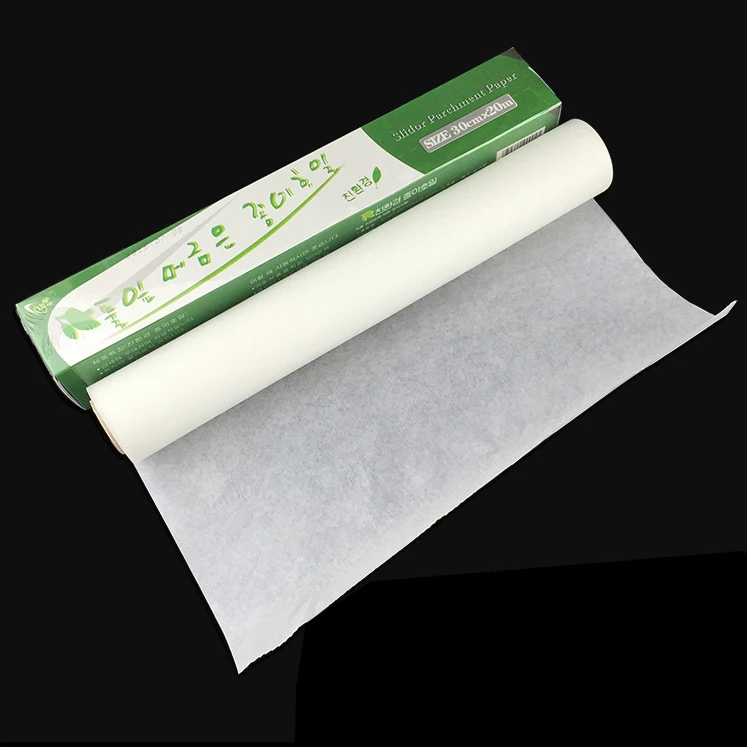 20 Meters Baking Paper Thickened Silicon Non stick Paper Oil Blotting Paper For Cooking Kitchen Baking