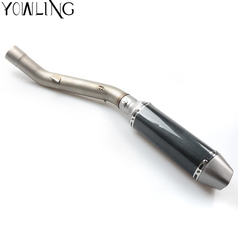 Z800 Motorcycle Exhaust Muffler Front Link Pipe Motorbike Muffler