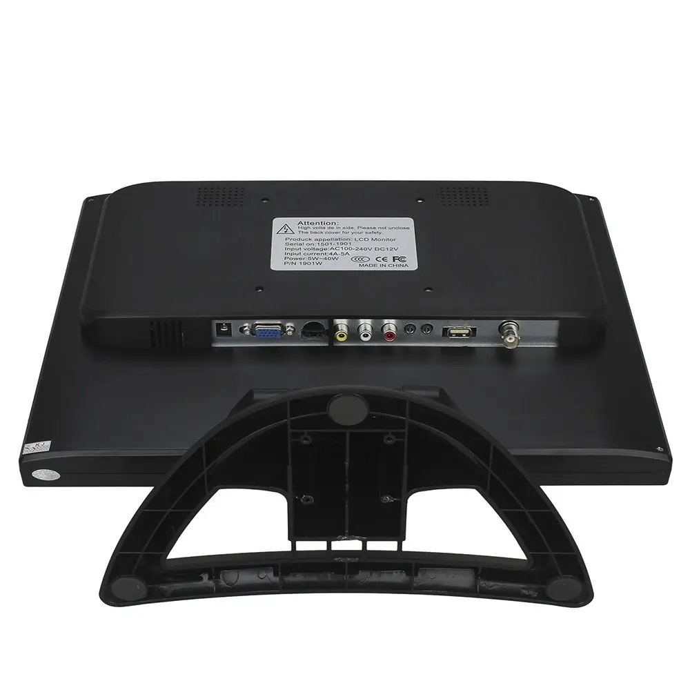15 &quotCCTV цифровой монитор HD VGA BNC Видео Аудио HDMI с динамиком 500: 1 для CCTV DVD PC D4 lcd