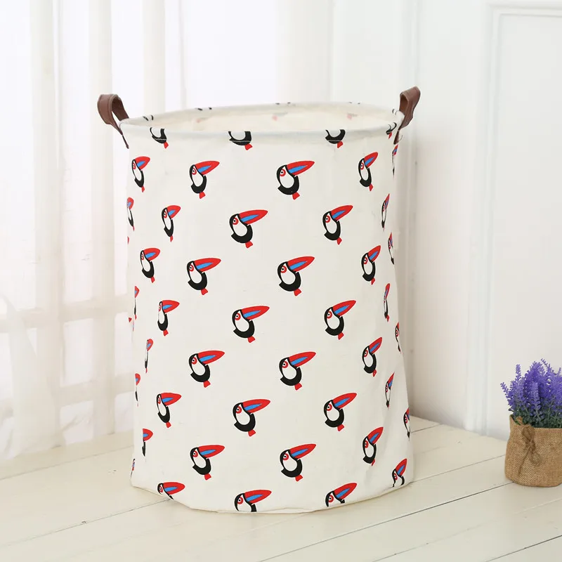 

YWSLO New 40*50cm Laundry Basket Storage Large Basket for Toy Washing Basket Dirty Clothes Sundries Waterproof Storage Baskets