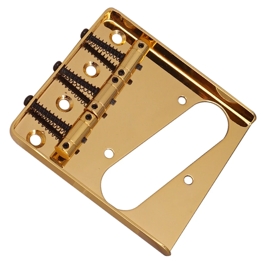3 String Electric Guitar Saddle Tremolo Fixed Bridge for TL TELE Telecaster Guitar