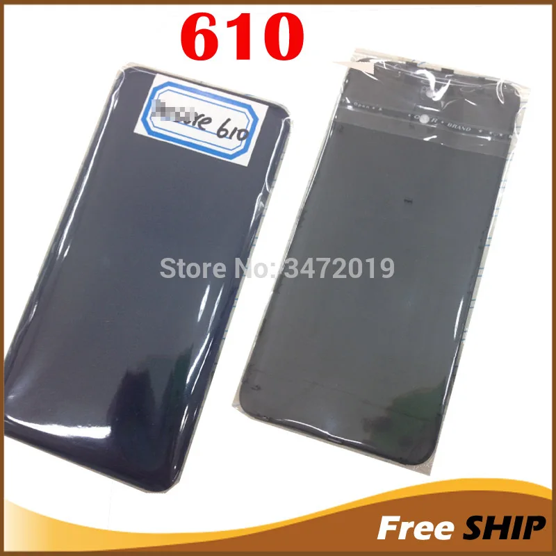 Задняя крышка для HTC Desire 600 601 609d 610 612 черный белый цвет + трек-номер 1 шт. | Мобильные