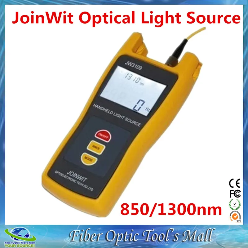JoinWit JW3109 Portable Optical Fiber Light Source 850/1300nmoptical