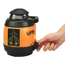 Ротационный лазерный уровень 360 горизонтальный супер красный лазерный луч линии Крест линии самонивелирующийся роторный лазер LAISAI бренд