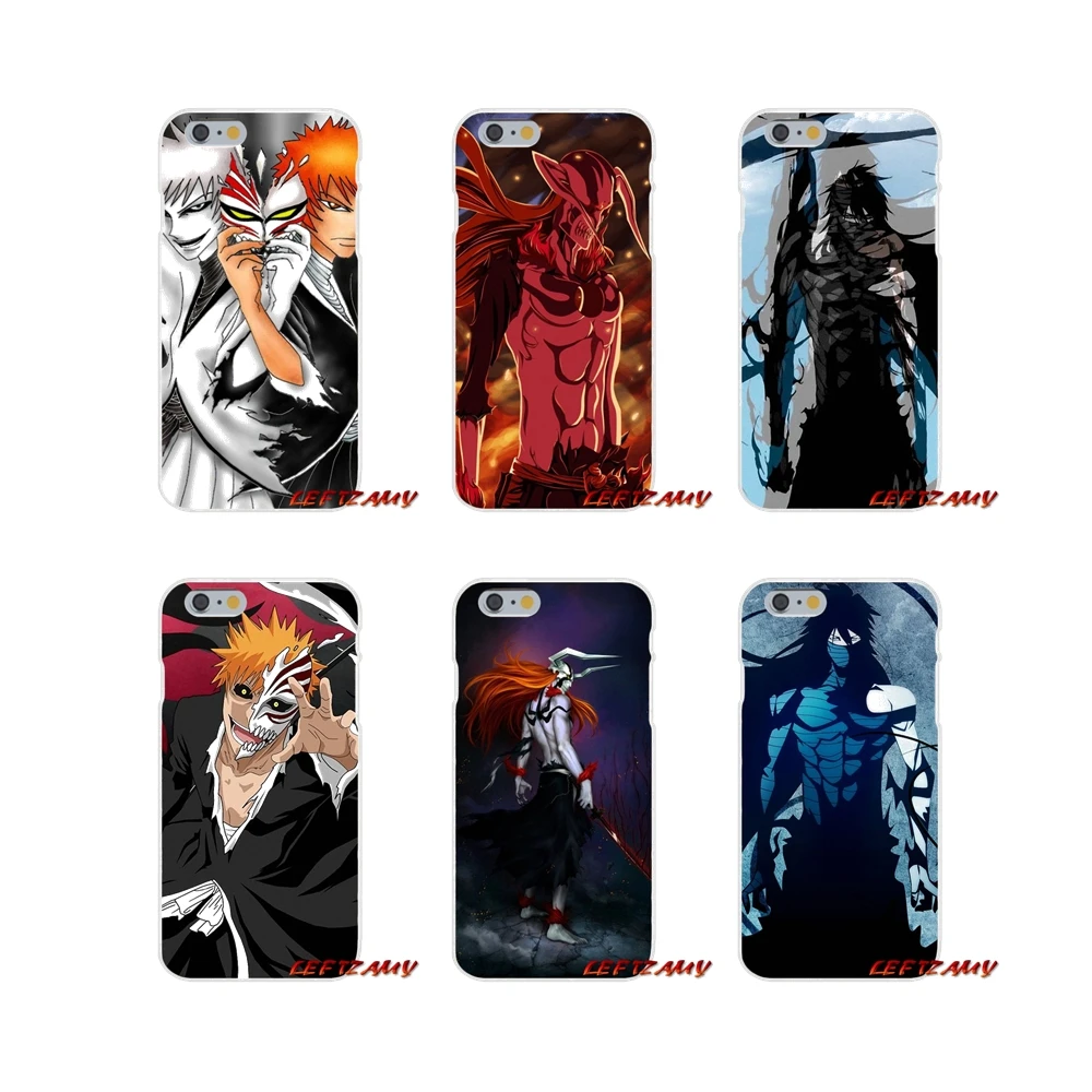 For iPhone X XR XS MAX 4 4S 5 5S 5C SE 6 6S 7 8 Plus Accessories Phone Cases Covers Anime Manga Beyb bleach death design | Мобильные