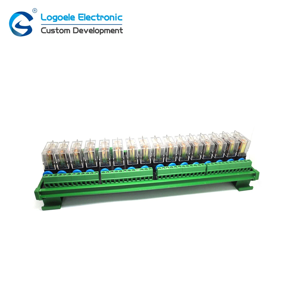 16 relay module Sixteenth Street dashboard driver board module DC 12V / 24V Input Signal NPN / PNP 16 relay module Sixteenth Street dashboard driver board module DC 12V / 24V Input Signal NPN / PNP