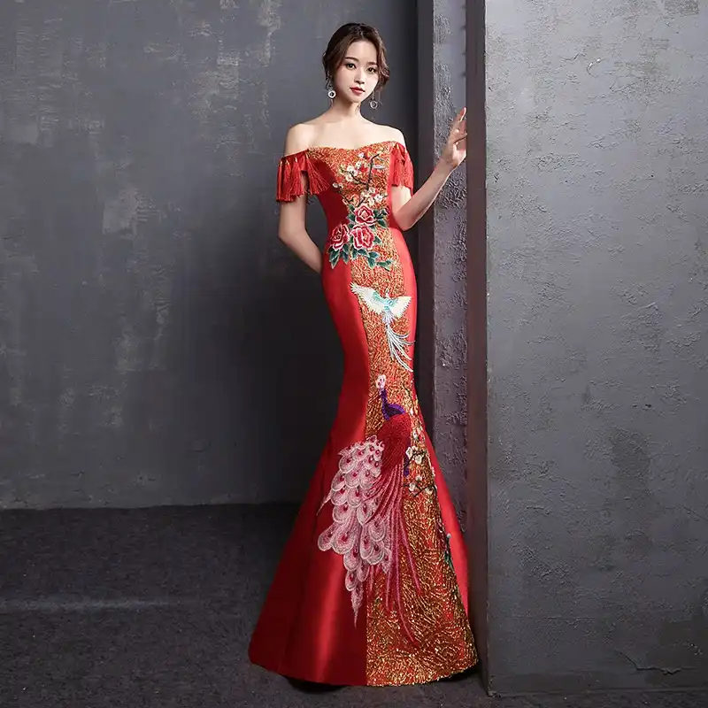 mermaid cheongsam