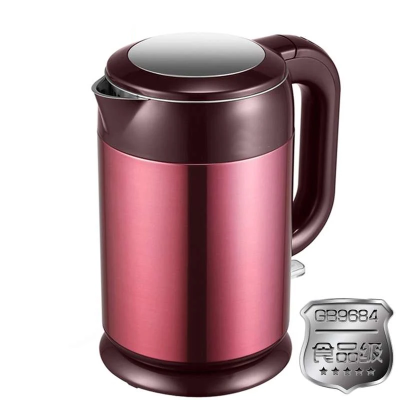 220V kettle stainless steel design imported thermostat 1.5L electric