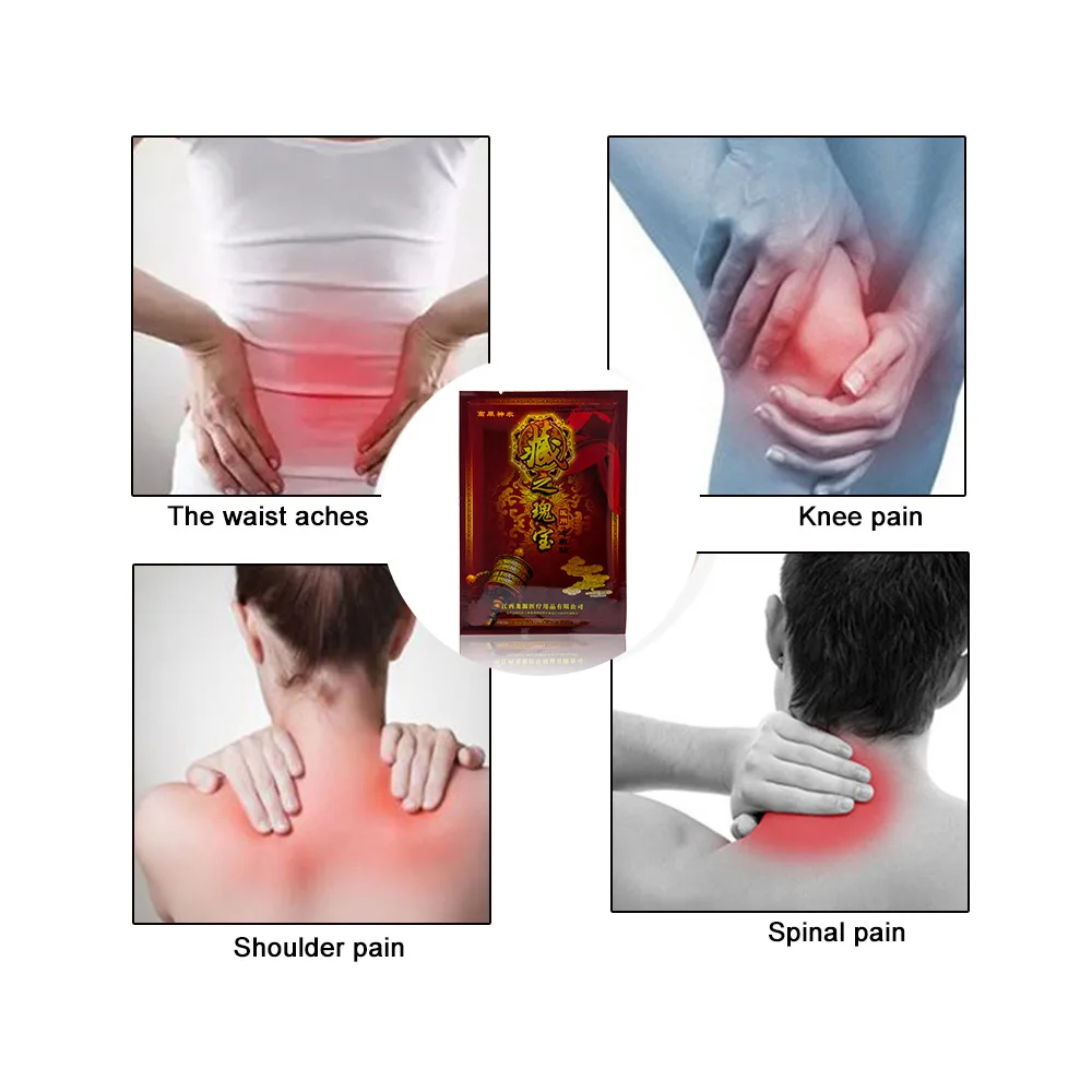 8Pcs/Bag Chinese Pain Patch Sticker Relief Neck Muscle Massage Medical Orthopedic Plasters Body Massager Products C1448 8Pcs/Bag Chinese Pain Patch Sticker Relief Neck Muscle Massage Medical Orthopedic Plasters Body Massager Products C1448