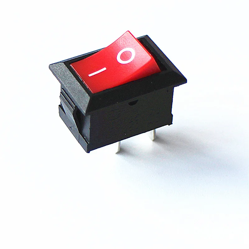 

JOYING LIANG KCD-101 15*21 Red Rocker Switch Red ON/ OFF Electric Power Switches 2pcs