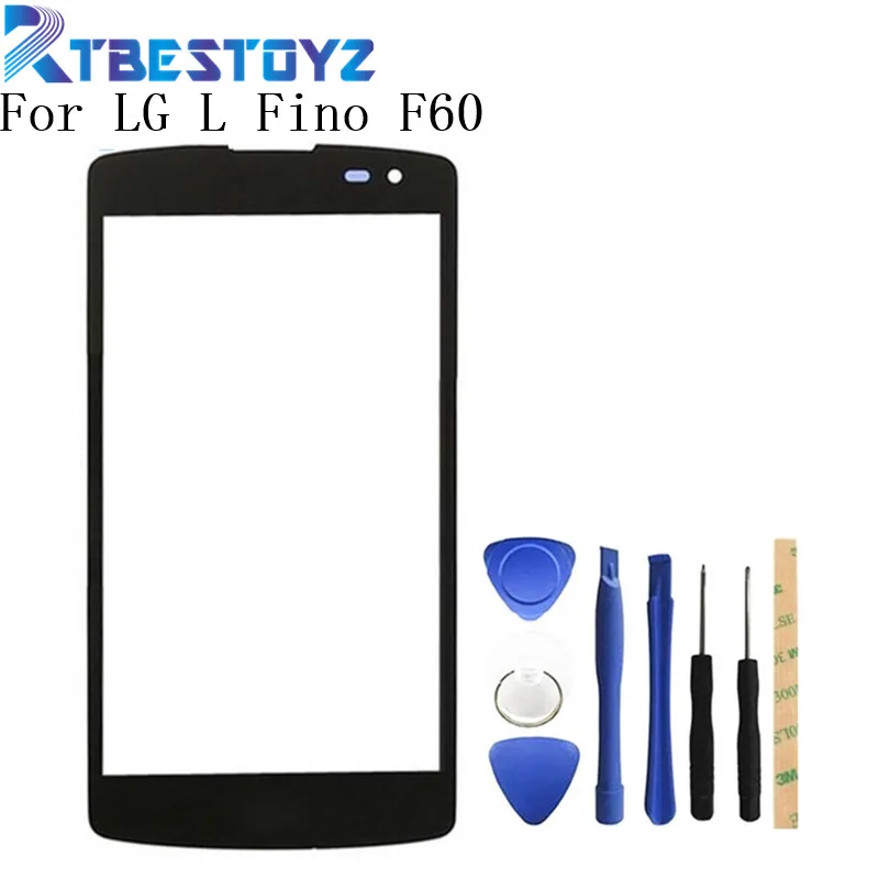 RTBESTOYZ передняя внешняя линза стеклянный экран для LG L Fino F60 D392 D290 D295 MS395 D390 |